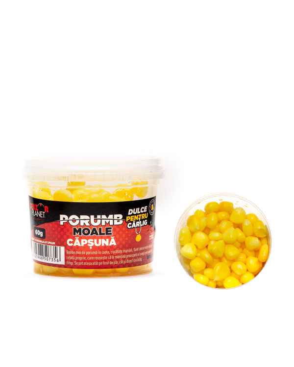 PORUMB MOALE PENTRU CARLIG CAPSUNA 60g