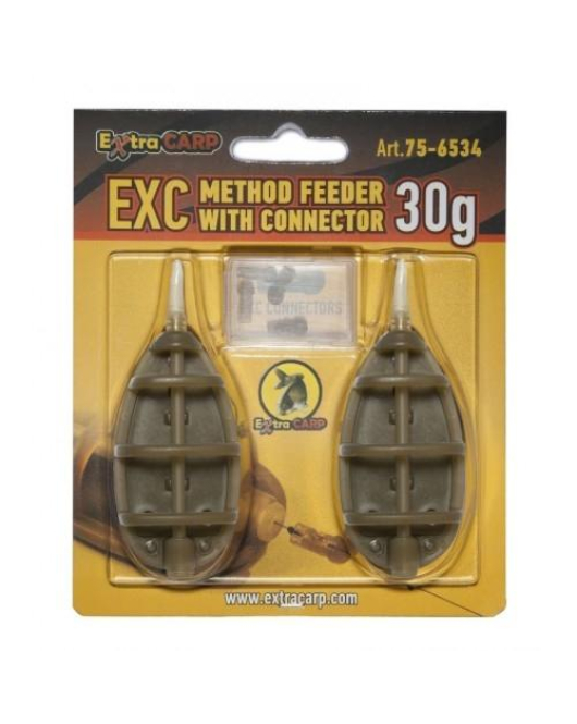 Extra CARP METHOD feeder 40 Gr CU CONNECORI / 2 BUC / SET