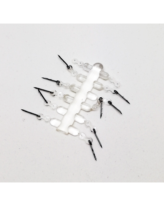 Spin pt Momeala Dril cu Inel Silicon 10mm 10 buc (7700-104)