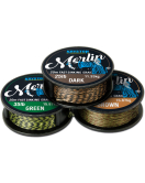 FIR TEXTIL MERLIN FAST SINKING SUPPLE 15lb 20m Weed Green