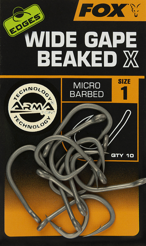 Carlige FOX Edges Wide Gape Beaked marimea 4 Carlige FOX Edges Wide Gape Beaked marimea 4