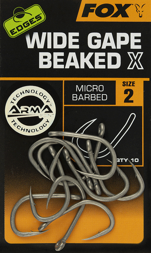 Carlige FOX Edges Wide Gape Beaked marimea 4 Carlige FOX Edges Wide Gape Beaked marimea 4